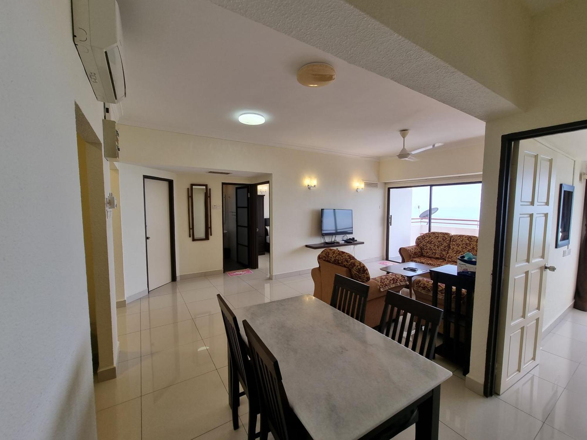 Green Ocean Seaview Apartment Batu Feringgi Dış mekan fotoğraf