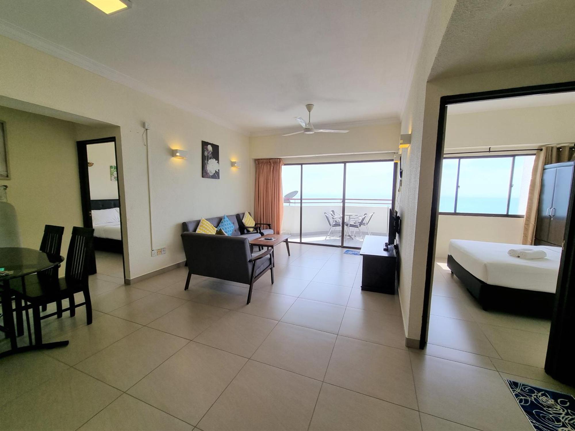 Green Ocean Seaview Apartment Batu Feringgi Dış mekan fotoğraf