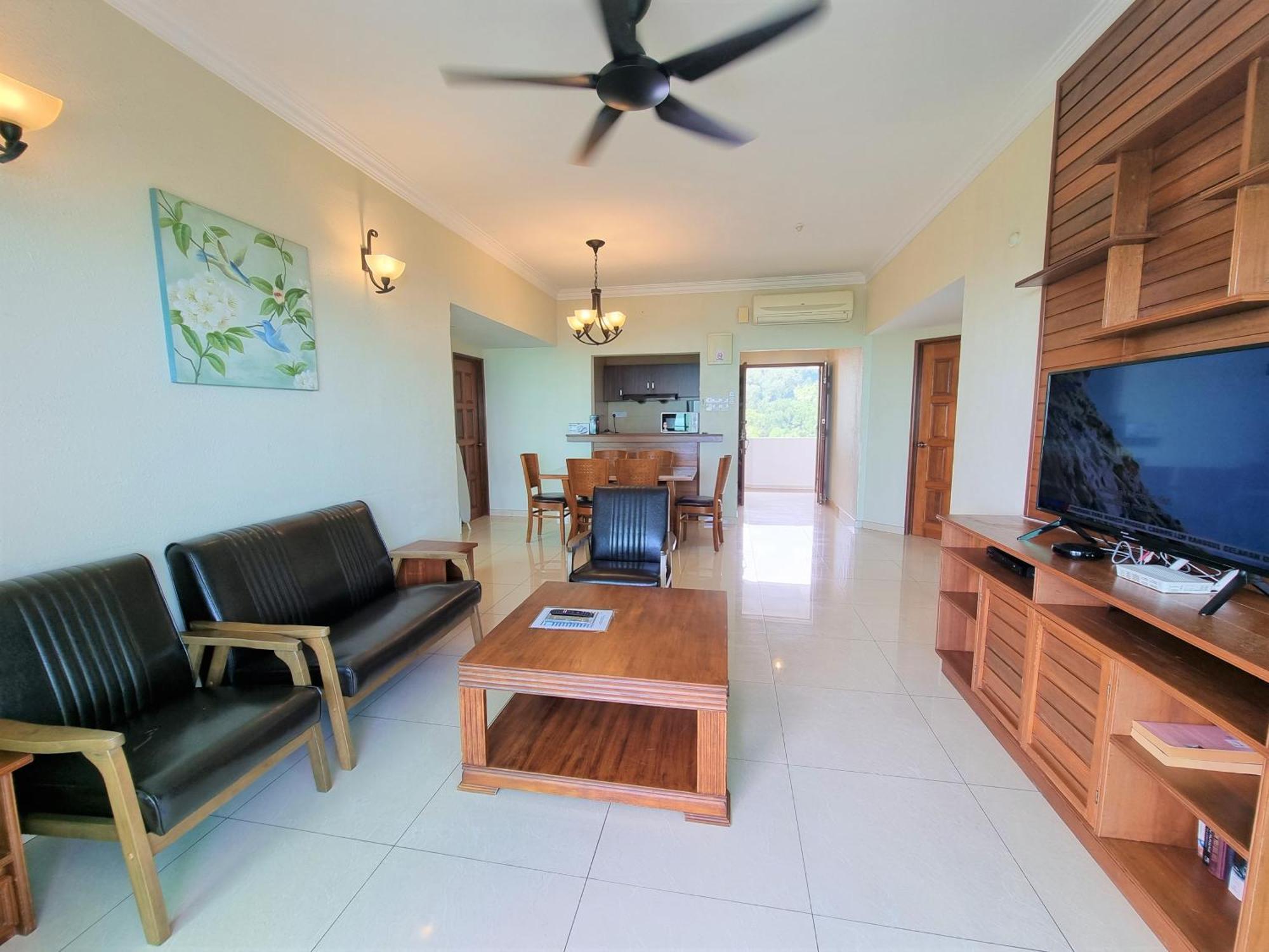 Green Ocean Seaview Apartment Batu Feringgi Dış mekan fotoğraf