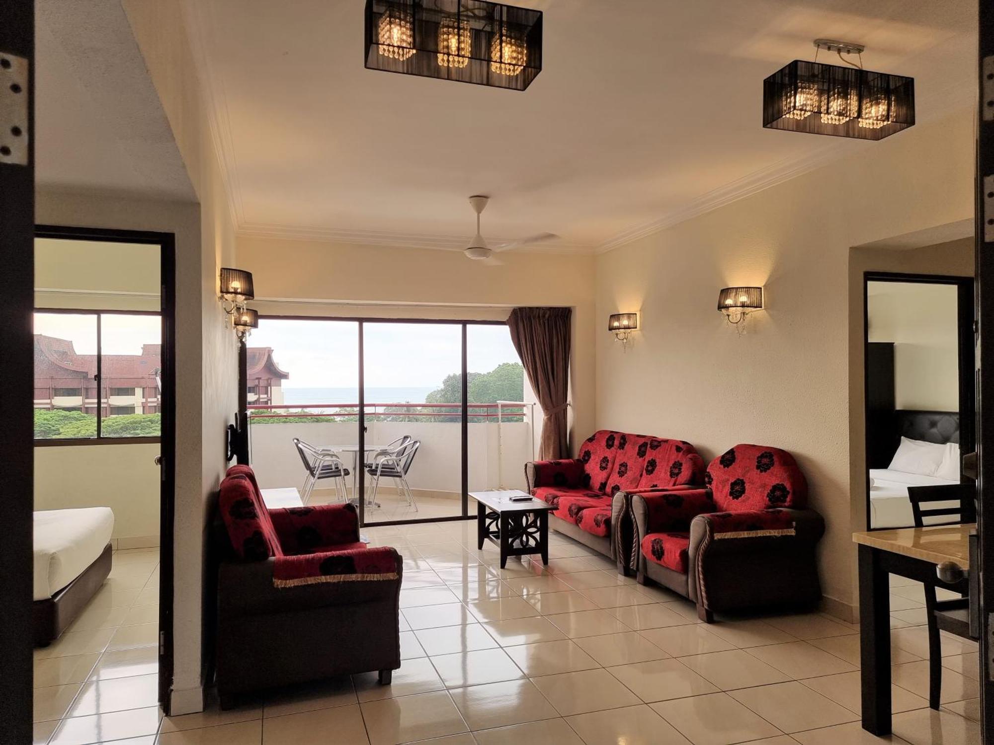 Green Ocean Seaview Apartment Batu Feringgi Dış mekan fotoğraf