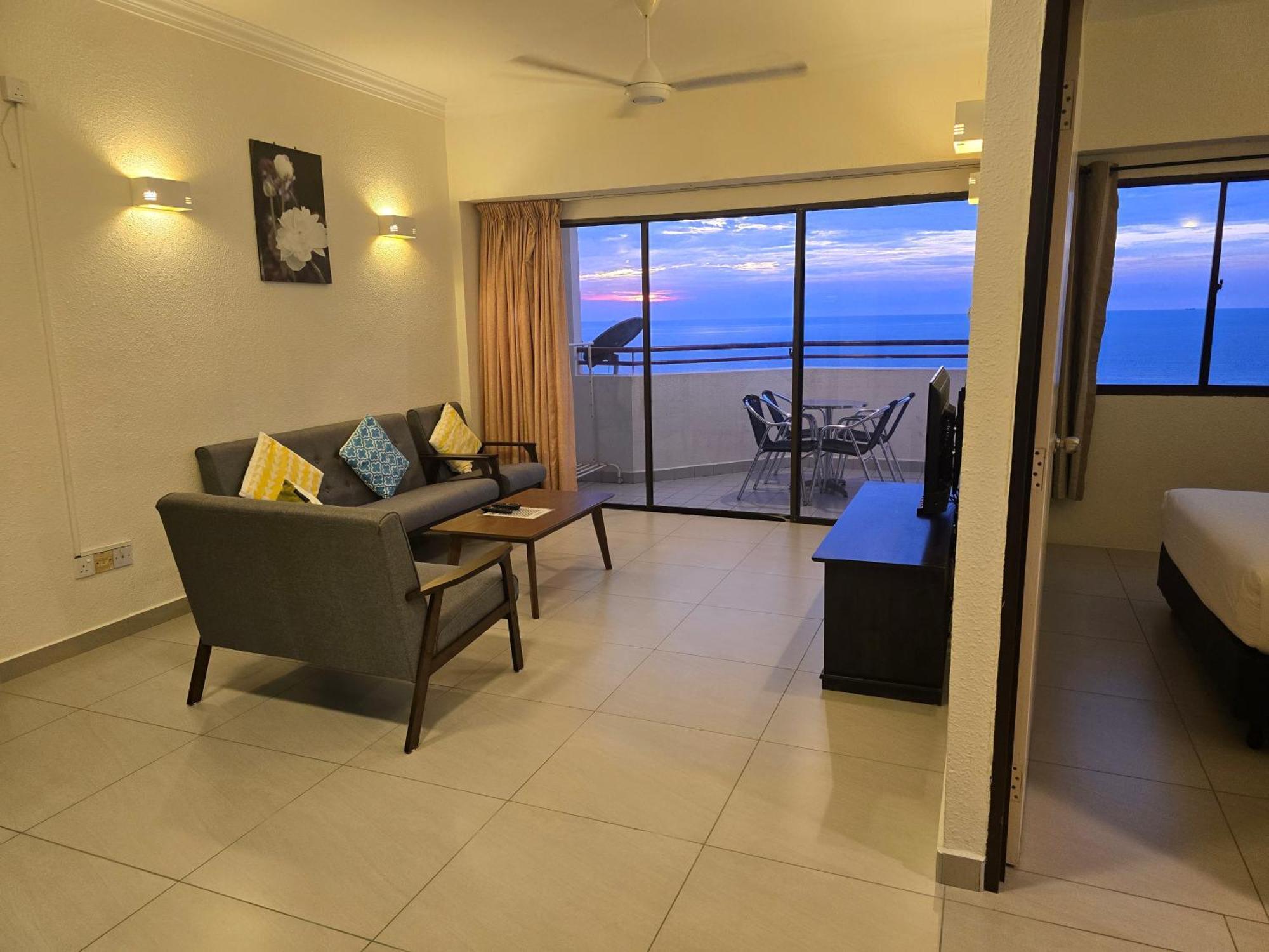Green Ocean Seaview Apartment Batu Feringgi Dış mekan fotoğraf
